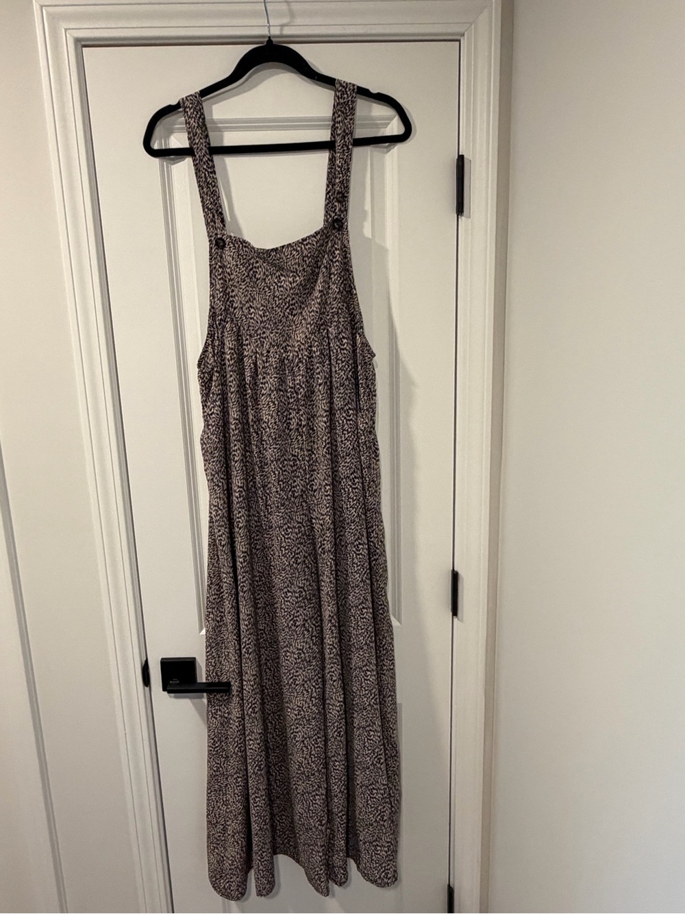 3/$20 Kori Taupe and Black Jumpsuit